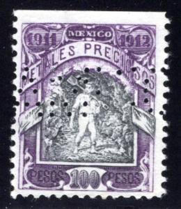 MP 68, Mexico, 100P, 1911-1912, Precious Metals / Metales Preciosos