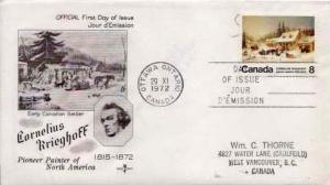 Canada, First Day Cover, Art