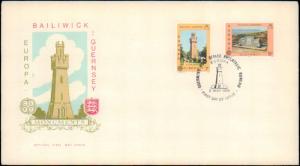 Guernsey, First Day Cover, Europa