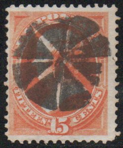 MALACK 163 F/VF, circle of triangles cancel, eye pop..MORE.. c3691