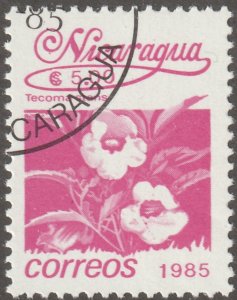 Nicaragua, stamp, Scott# 1529, used, single stamp, #1529