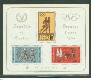 Cyprus #243a  Souvenir Sheet