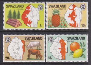 Swaziland 289-292 MNH VF
