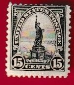 US SCOTT#696 1931 15c STATUE OF LIBERTY - MH