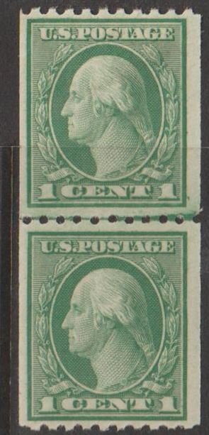 U.S. Scott #486 Washington Stamp - Mint Line Pair