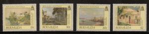 BERMUDA SG607/10 1990 PAINTINGS MNH