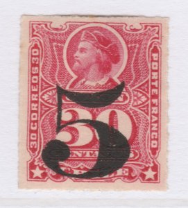 CILE CHILI CHILE Columbus Overcharged 1900 5c on 30c MH* Stamp A27P31F23947-