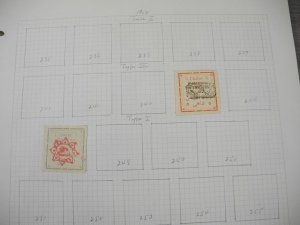 PERSIA, Excellent Stamp Collection hinged on pages