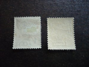 Stamps-French Offices Packhoi-Scott# 52,54-Mint Hinged Part Set of 2 Stamps