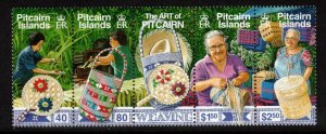 PITCAIRN ISLANDS 2002 Weaving; Scott 566; MNH