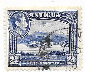 Antigua  #88  2/12p  (U)  CV $0.90
