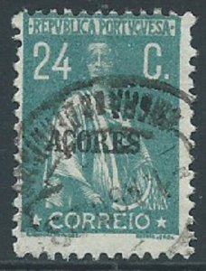 Azores, Sc #194, 24c Used