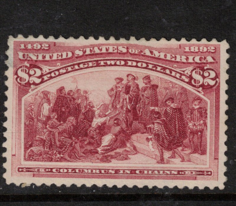 USA #242 Very Fine Mint Unused (No Gum) 