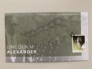 Canada scott 3086 FDC - Lincoln Alexander, Black History Month 2018