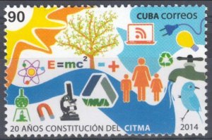 CUBA Sc# 5503  CITMA  Ministry of Science Technology Environment  2014  MNH mint