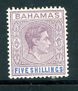 Bahamas 112 mint hinged SCV $ 20.00 (RS)