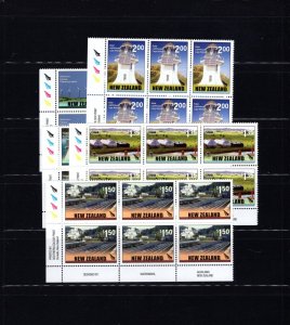 New Zealand 2071-75 Renewable Energy Blocks of 6 1993 VF MNH LG