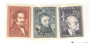 Austria #572-576  Single (Complete Set)