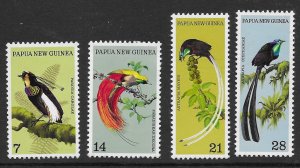 Papua New Guinea 465-68  1973 set 4 Unused