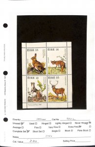 Ireland, Postage Stamp, #483a Mint NH, 1980 Animals
