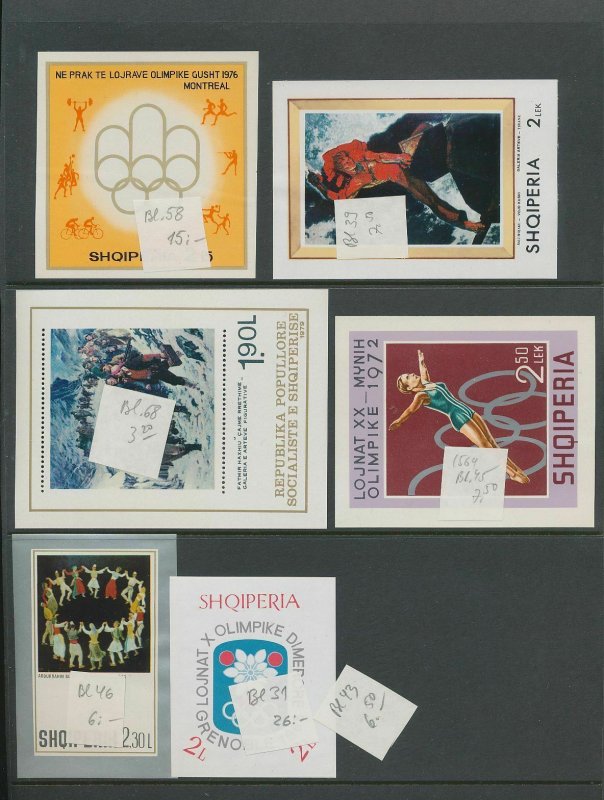 ALBANIA Early/Modern MH Unused MNH Collection(Appx 650)GM301