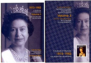 QUEEN Elizabeth ll Diamond Jubilee = KEEPSAKE folder Volume #3 Canada 2012