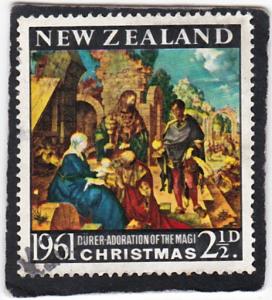 NEW  ZEALAND,  #  355   used