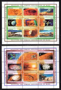 Grenada 1999-2002 Mission to Mars Souvenir Sheet MNH VF