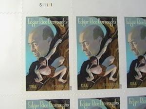 U.S.# 4702-MINT/NEVER HINGED-FULL- PANE OF 20----EDGAR RICE BURROUGHS----2012