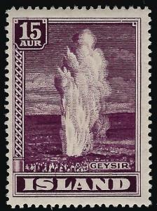 Iceland Attractive Sc #203 Mint LH F-VF SCV$7