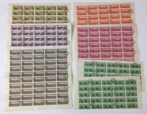 Russia 1960 Towns Sheets Blocks Used (300 Stamps) UK654