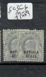 INDIA PATIALA KE 3P      SG 35-36    MOG       P0301D