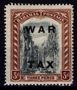 Bahamas 1919 George V Def., Optd. ‘WAR TAX’, 3d [Unused]