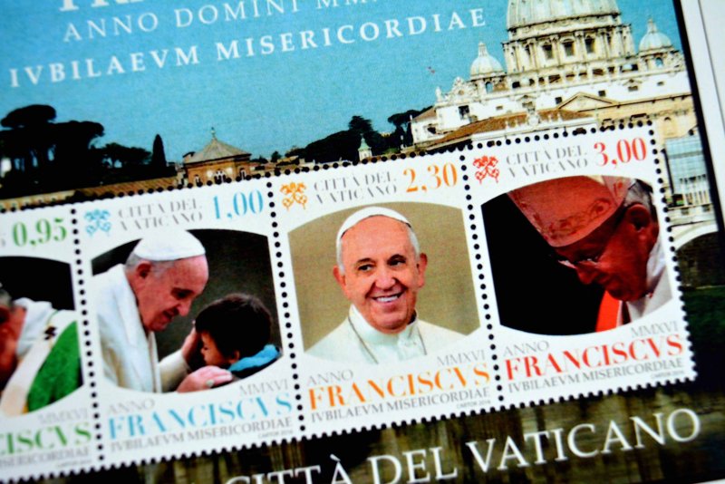 COLOR PRINTED VATICAN CITY 2011-2020 STAMP ALBUM PAGES (48 illustrated pages)