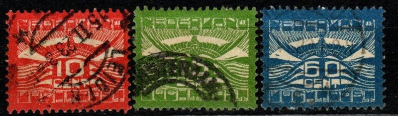 Netherlands #C1-3 F-VF Used CV $3.85 (X2168)