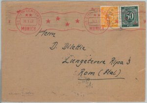 75249 - GERMANY - POSTAL HISTORY -  COVER with US CIVIL Censor mark 1947