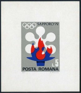 Romania 1971 MNH Stamps Souvenir Sheet Scott 2300 Sport Olympic Games