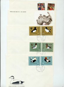 POLAND 1985 Trains Birds Wolves Covers FDC(34 Items)NT8574