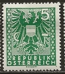 Austria ^  Scott # 434 - MH
