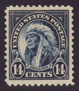 U.S. Scott #565 MINT HINGED OG