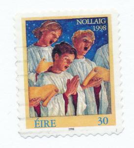 Ireland 1998 Scott 1160 used - 30p, Choir singers, Christmas