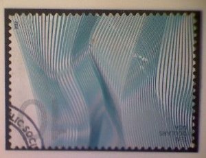 United States, Scott #4720, used(o), 2012, Waves, $10, light and dark blue