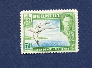 26 - BERMUDA - Scott  121D - MNH - 7 1/2 d - Bird - 1941