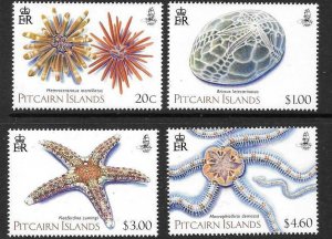 PITCAIRN ISLANDS 2019 ECHINODERMS MNH