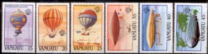 Vanuatu 1983 SC# 354-9 Ballons MNH-OG E48
