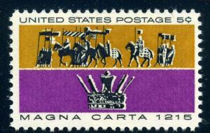 Scott #1265 - 5¢ Magna Carta - MNH