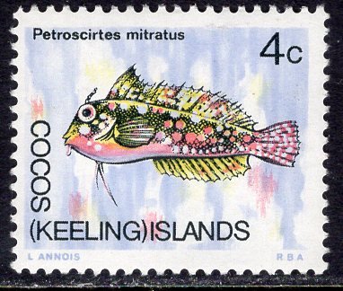 Cocos Islands (1969) #11 MNH