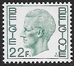 Belgium # 776 - King Baudouin 22 Fr - MNH.....{GBl45}