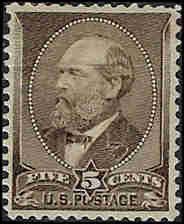 205 Mint,OG,HR... APS certificate... SCV $240.00... Nicely centered