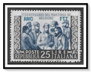 Trieste Zone A #162 Martyrs Of Belfiore NG